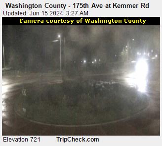 Traffic Cam Washington County - 175th Ave at Kemmer Rd